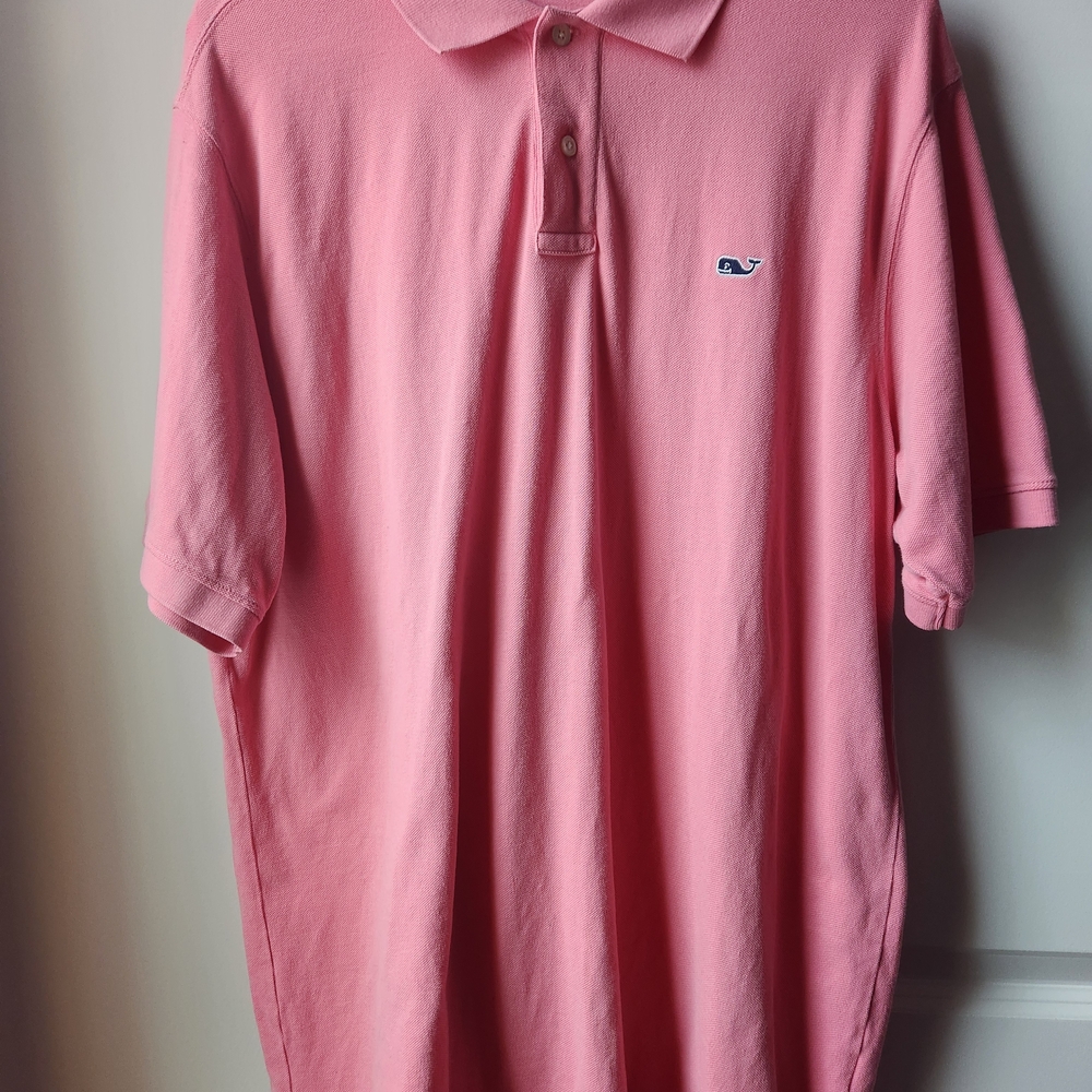 Vineyard Vines Light Pink Polo Shirt - Picture 3 of 5
